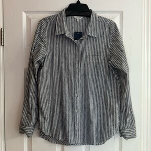 Lucky Brand striped button down shirt